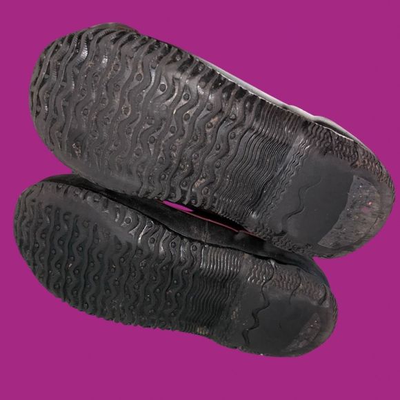 Youth Bogs K Classic Girls Water Color Boots Purple Pink Flowers Size 5 - Picture 3 of 7